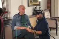 عکس| سفر به گذشته؛ «سیروس گرجستانی» در جشن تولد پسرش «سیاوش»؛ سال 98