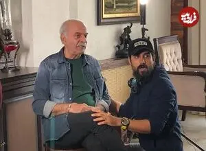 عکس| سفر به گذشته؛ «سیروس گرجستانی» در جشن تولد پسرش «سیاوش»؛ سال 98
