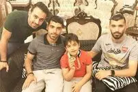 عکس/ سورپرایز ۲ پرسپولیسی برای هانی نوروزی
