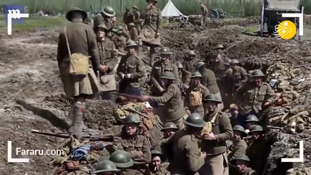ویدئو/ رنگی کردن جنگ جهانی اول در یک مستند