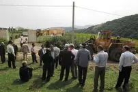 (تصاویر) آغاز تخریب ساخت و سازهای غیرمجاز در حیران