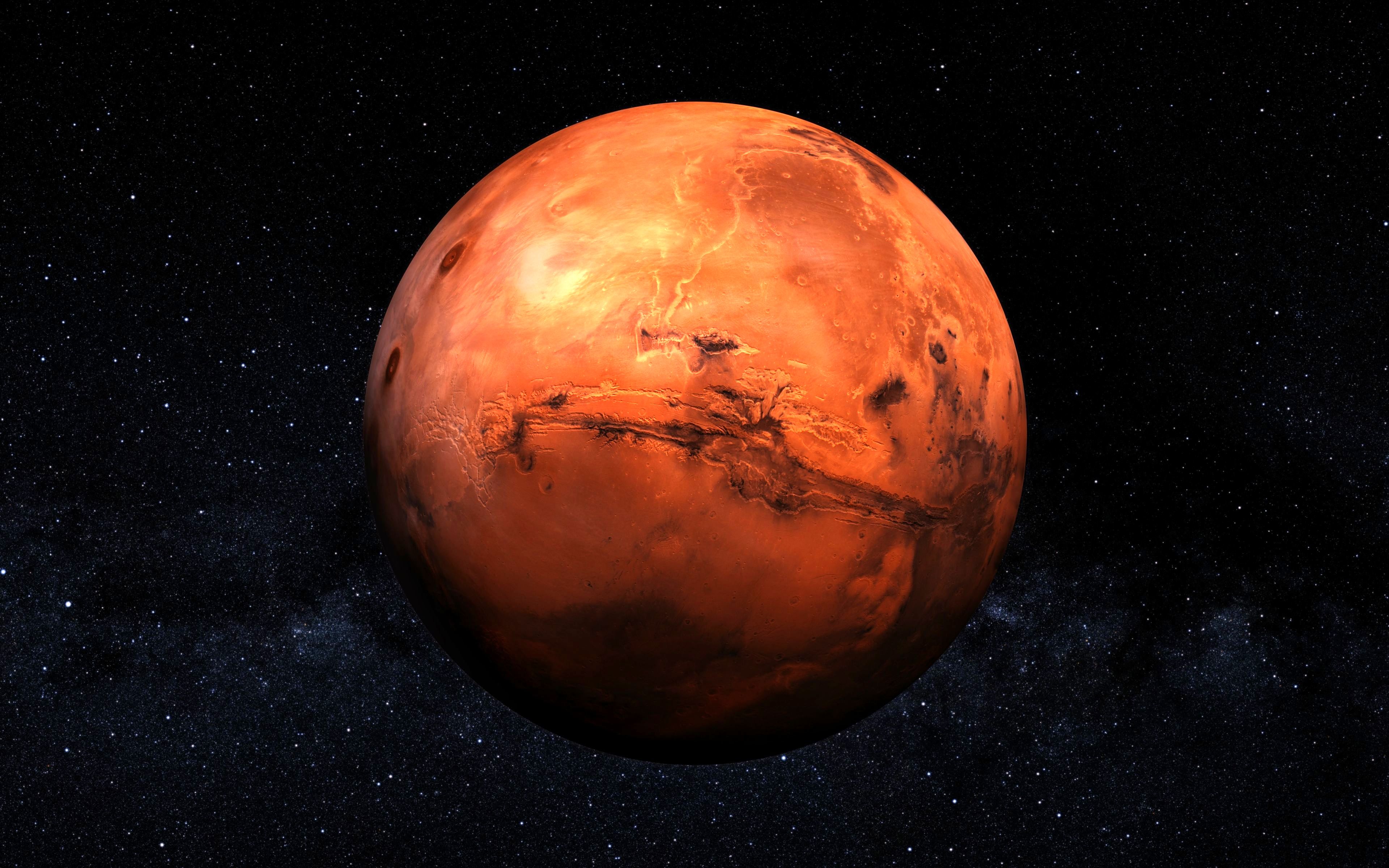 تصویر روز ناسا: تصویر فرابنفش MAVEN از مریخ