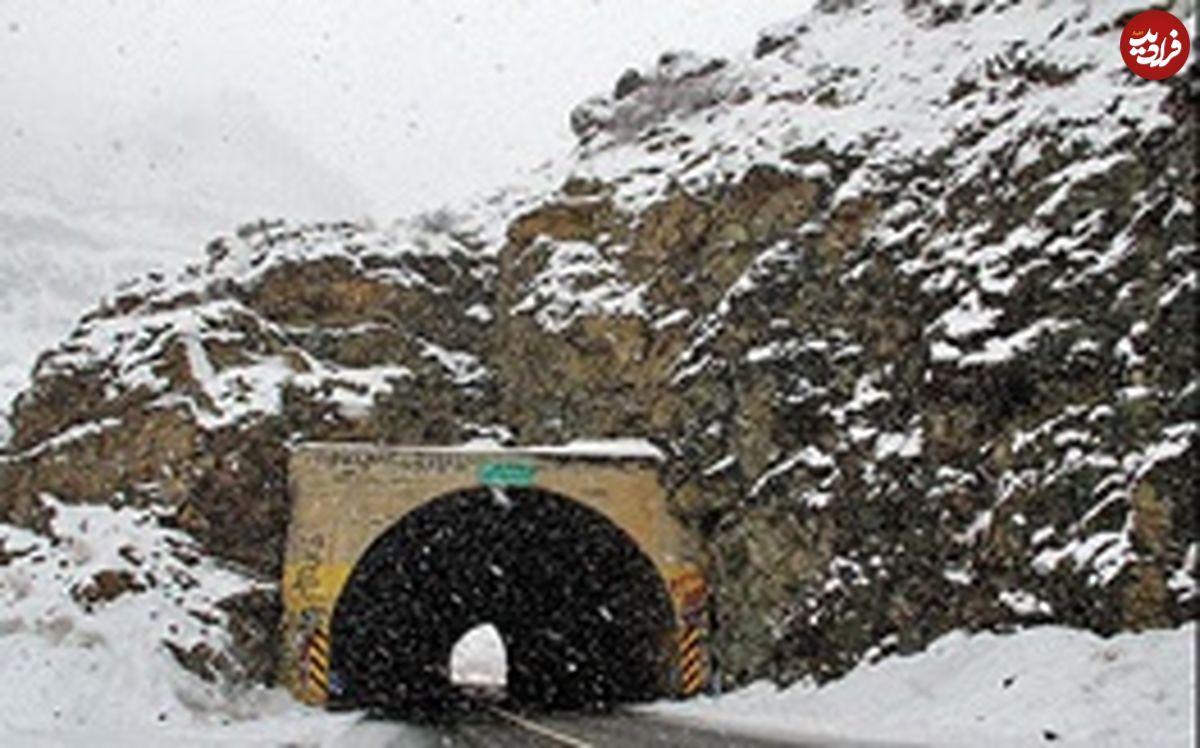 بارش شدید برف و باران در ۲ استان