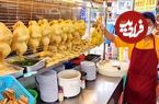 ببینید؛ غذای خیابانی در کره؛ پخت مرغ سوخاری و رامن در سئول