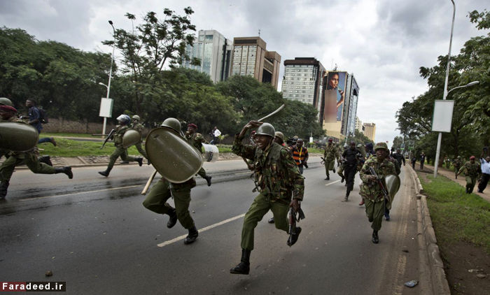 تصاویر/ خشونت کم‌سابقه پلیس کنیا علیه معترضان