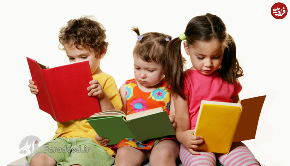 کتاب خواندن برای کودکان؛ کتاب برای گروه‌های سنی مختلف