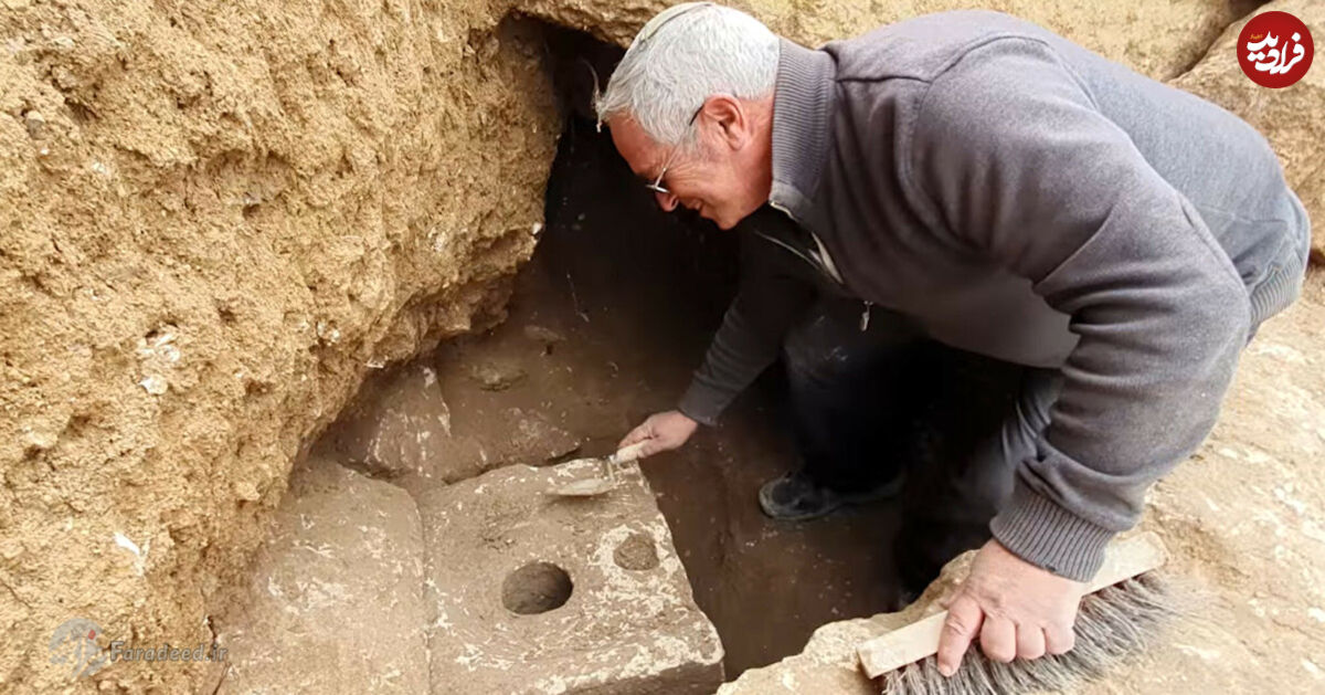 کشف یک توالت مدرن با قدمت ۲۷۰۰ سال