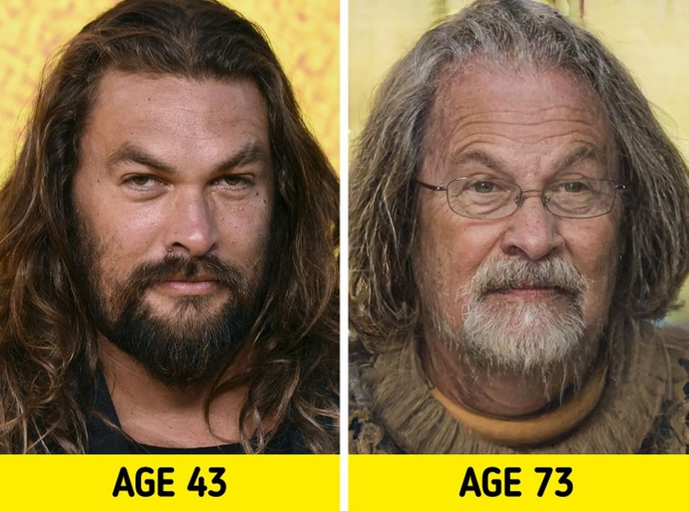 (تصاویر) پیش‌بینی جالب از تغییر چهره سلبریتی‌ها در ۳۰ سال آینده