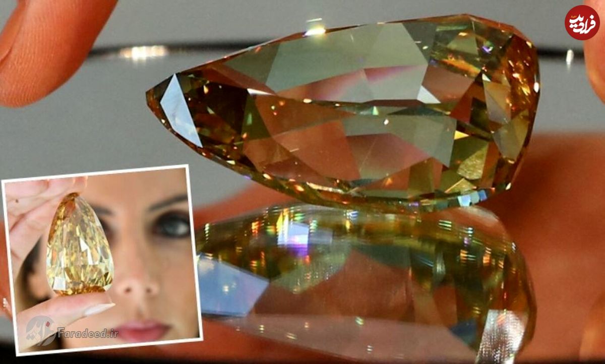 (عکس) بزرگترین الماس بی‌نقص جهان؛ ۱۳ میلیون پوند ناقابل!
