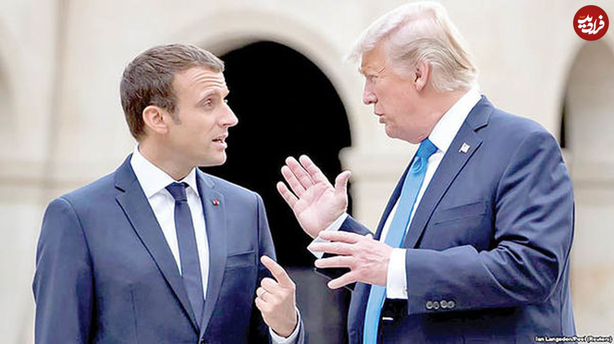 فرانسه مقابل ایران و کنار امریکا