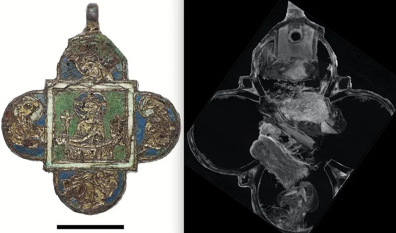 کشف محتویات عجیب در یک طلسم ۸۰۰ ساله