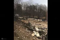 تصاویر/ تصادف قطار نمایندگان کنگره آمریکا با کامیون حمل زباله