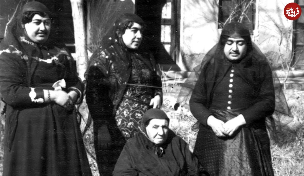 (عکس) معیار زیبایی عجیب در دوره قاجار