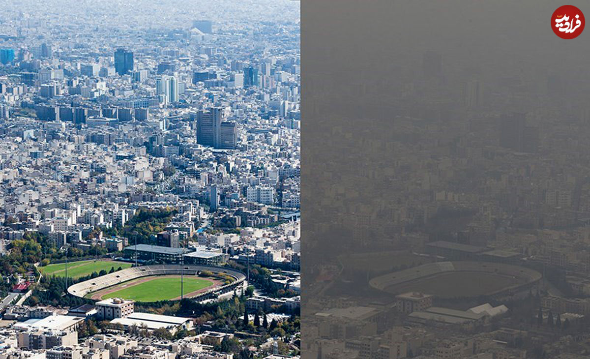 افزایش غلظت آلاینده ازن در هوای تهران