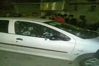 تصویر/ ماشین ملی‌پوش کشتی گلوله‌باران شد
