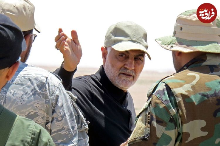عکس؛ سفر در زمان؛ «سردار سلیمانی، در کنار سردار اسماعیل قاآنی»؛ دهه 80