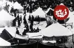 عکس| سفر زمان؛ جمعیت تماشاچیان و سوارکاران در میدان اسب‌دوانی تهران؛ 128 سال قبل