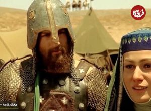 عکس؛ سفر در زمان؛ «ابراهیم اشتر سریال مختار در کنار برادرزاده اش وهب نصرانی»؛ سال 1401