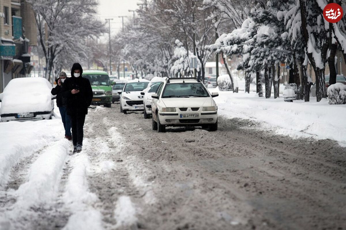 کولاک و کاهش دما در تهران