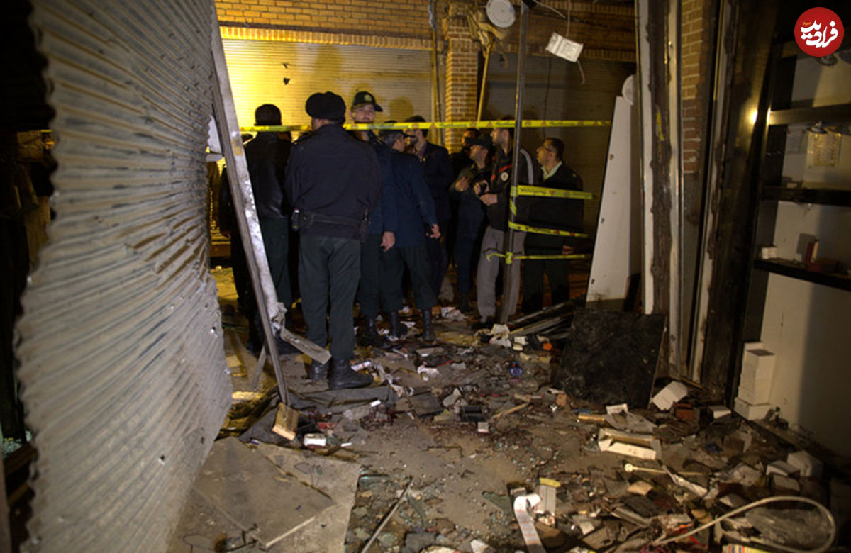تصاویر/ انفجار در بازار تهران