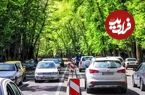 عکس؛ سفر در زمان؛ «خیابان ولیعصر تهران، وقتی اطراف اش تپه و باغ بود»؛ سال 1317