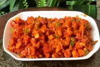 ببینید| طرز تهیه خوراک سوسیس بندری با سیب زمینی