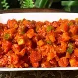 ببینید| طرز تهیه خوراک سوسیس بندری با سیب زمینی
