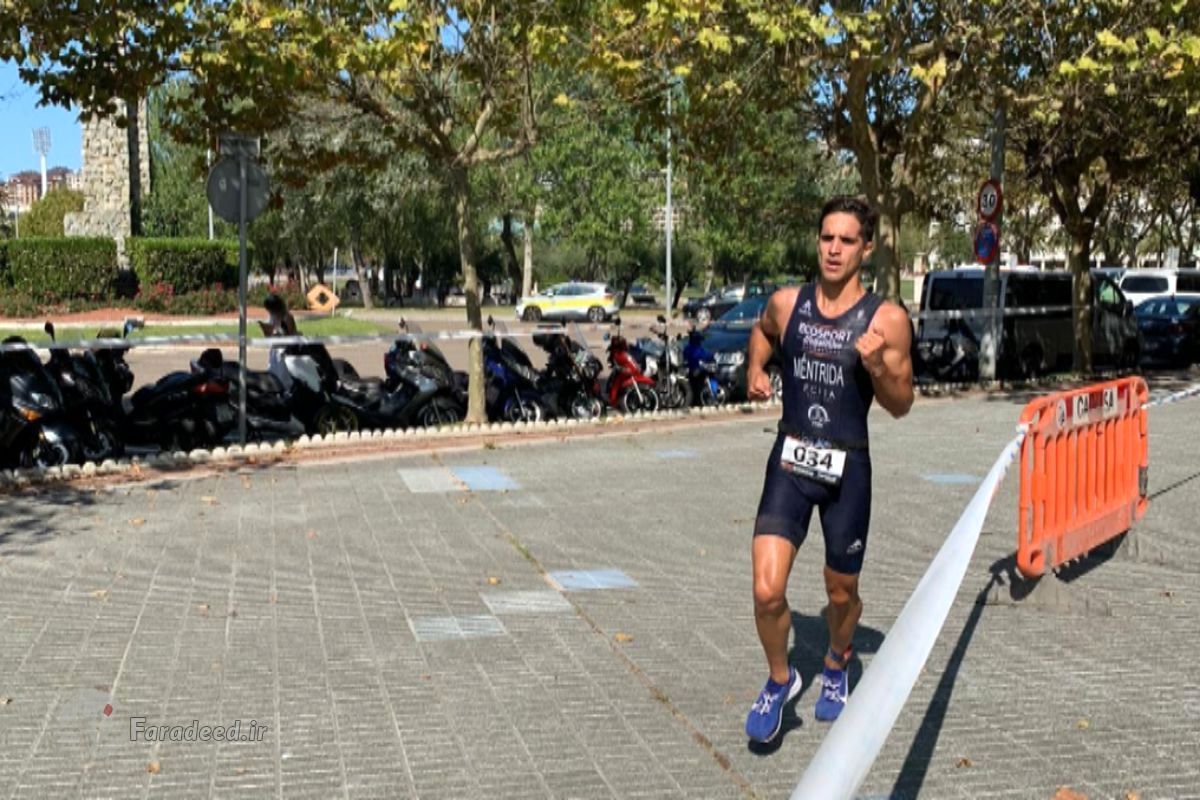 ورزشکار اسپانیایی مدال را به رقیبی واگذار کرد که مسیر را اشتباه پیمود