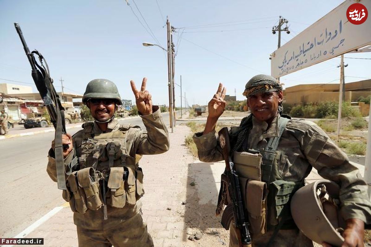 تصاویر/ ورود نیروهای عراقی به فلوجه
