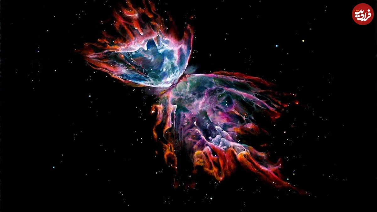 تصویر روز ناسا: M۲-۹، بال‌های سحابی پروانه‌ای