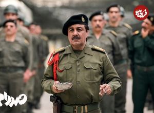 عکس| سفر در زمان؛ «صدام بَدَلی» در فیلم صددام در دوران دانشجویی؛ دهه 60