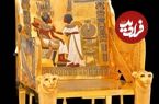 تصاویر؛ صندلی طلایی توت‌عنخ‌آمون؛ گنج ۳۳۰۰ ساله مصر که با طلا و عشق ساخته شد و باشکوه‌ترین عتیقه دنیاست