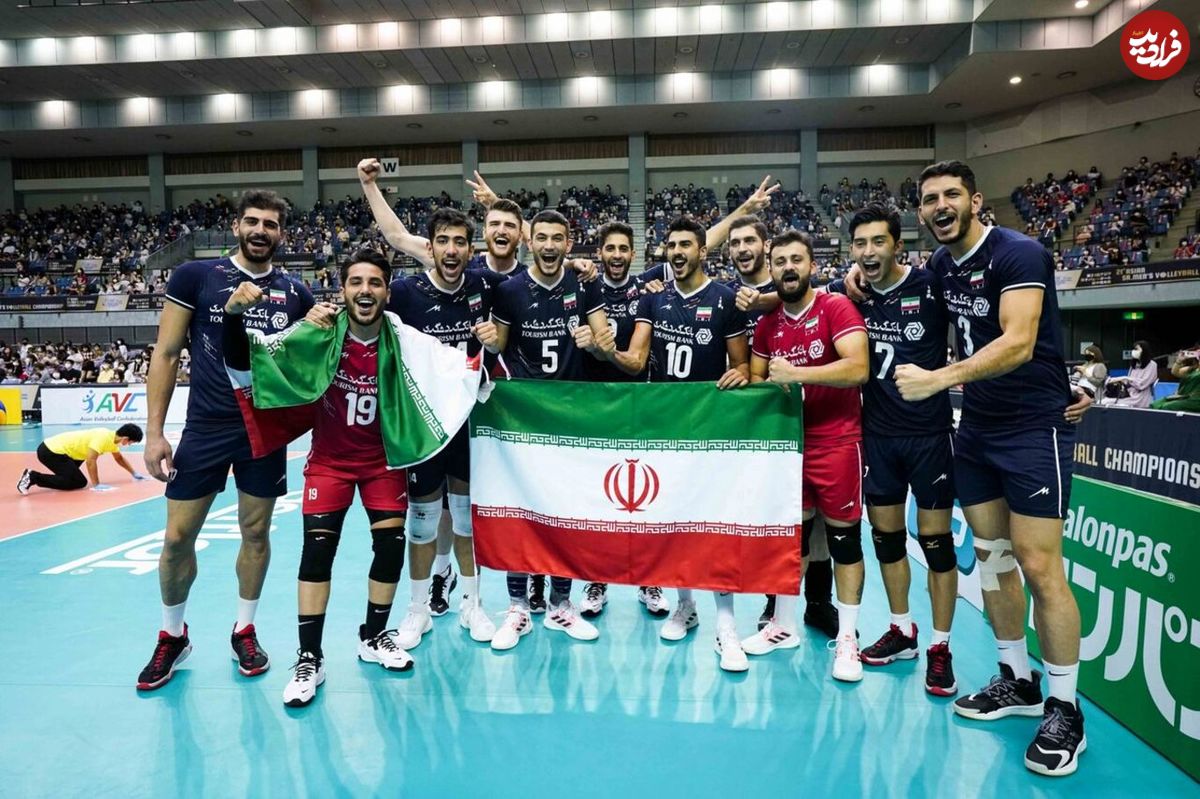 نخستین قهرمانی والیبال با سرمربی ایرانی در آسیا