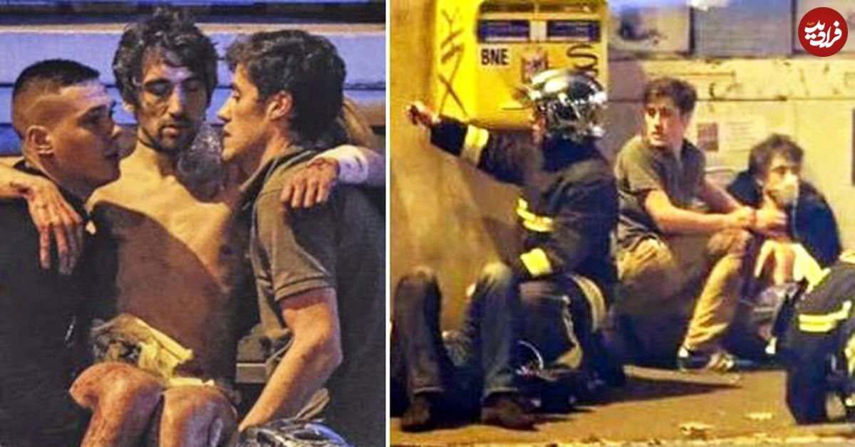 کمک مدافع کریستال پالاس به زخمی‌های پاریس