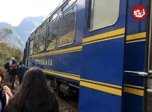 ببینید| برخورد مرگبار قطارها در مسیر ماچو پیچو