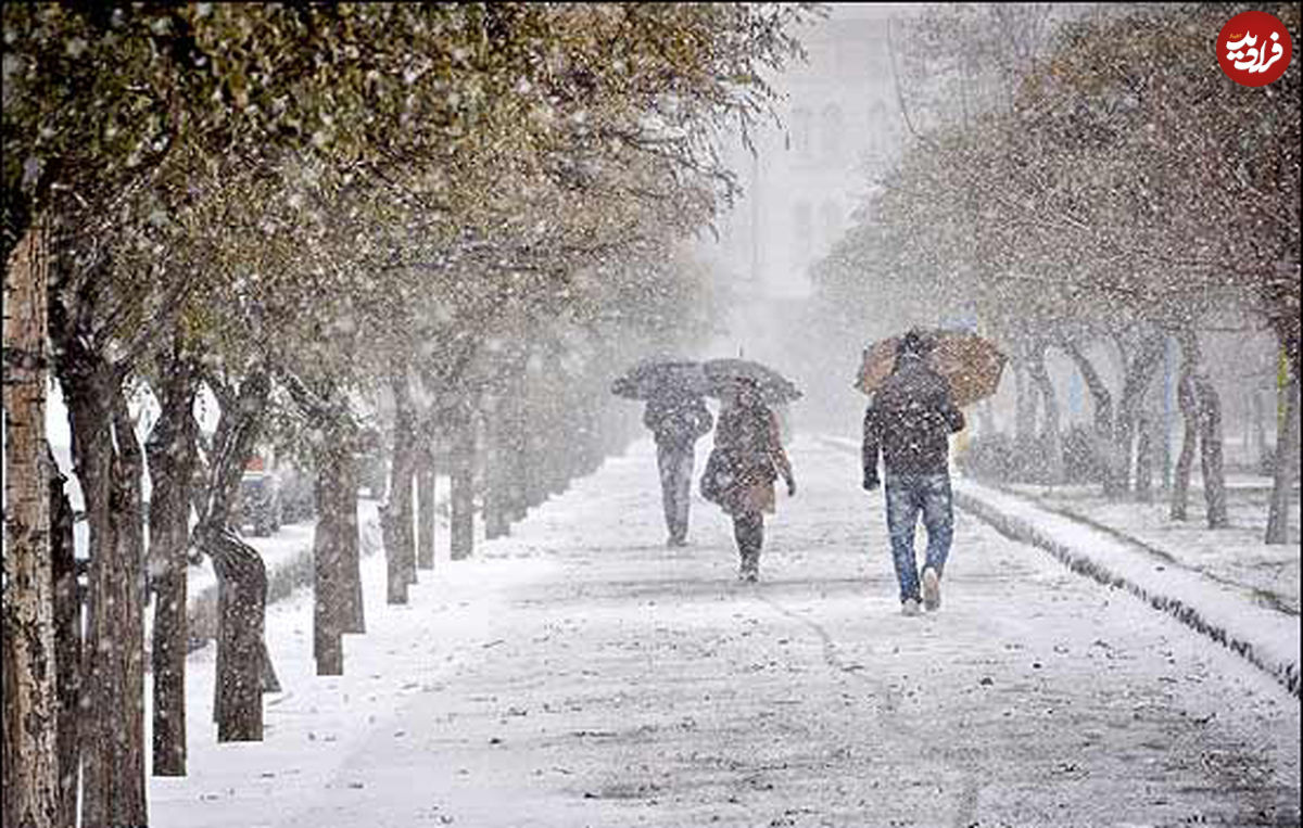 هوای استان اردبیل زمستانی شد