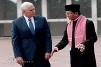 تصاویر/ بازدید معاون ترامپ از مسجد جاکارتا