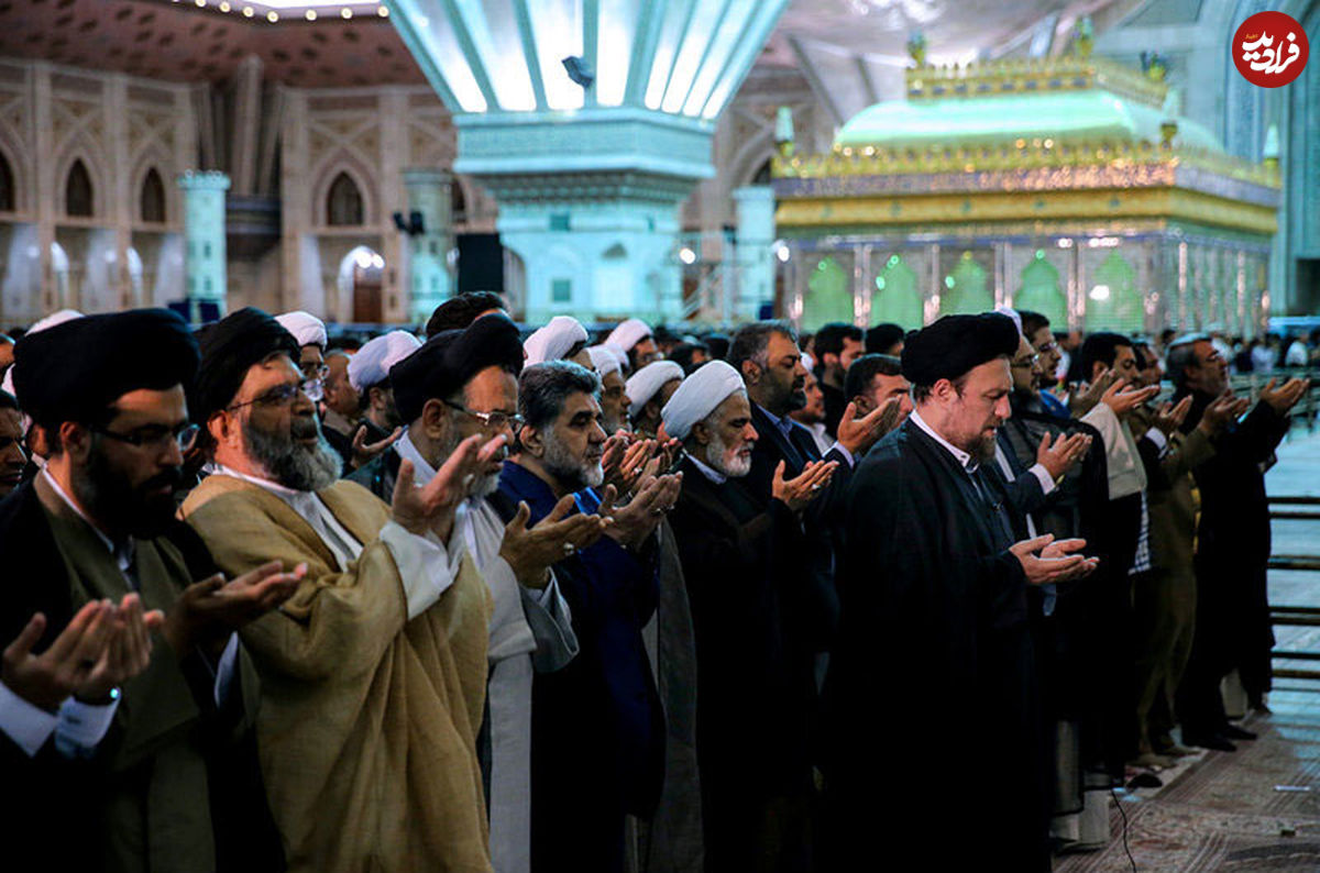 تصاویر/ سخنرانی روحانی در سالگرد ارتحال امام