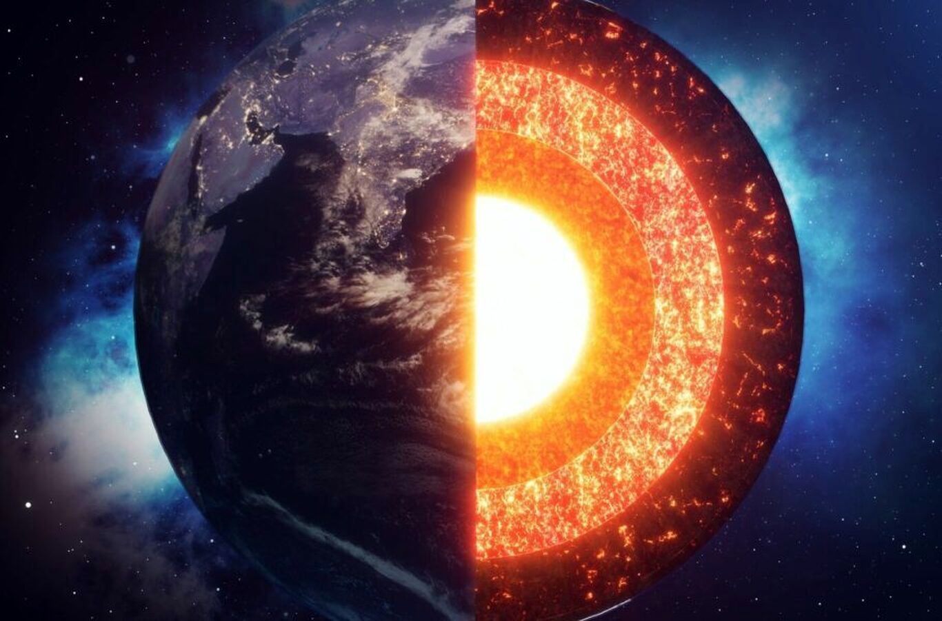 چرا هسته زمین میلیارد‌ها سال مثل خورشید داغ مانده است؟