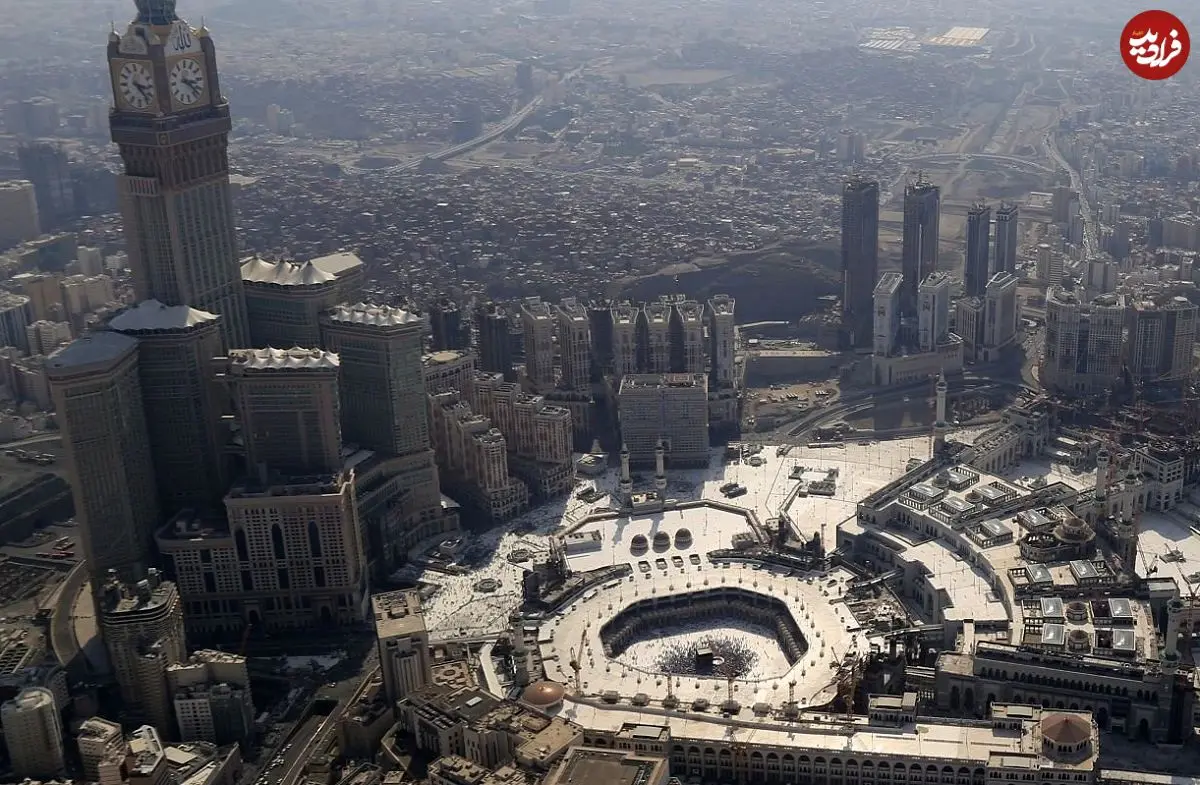 عکس| سفر در زمان؛ ظاهر «کعبه و شهر مکه» در سال 1314