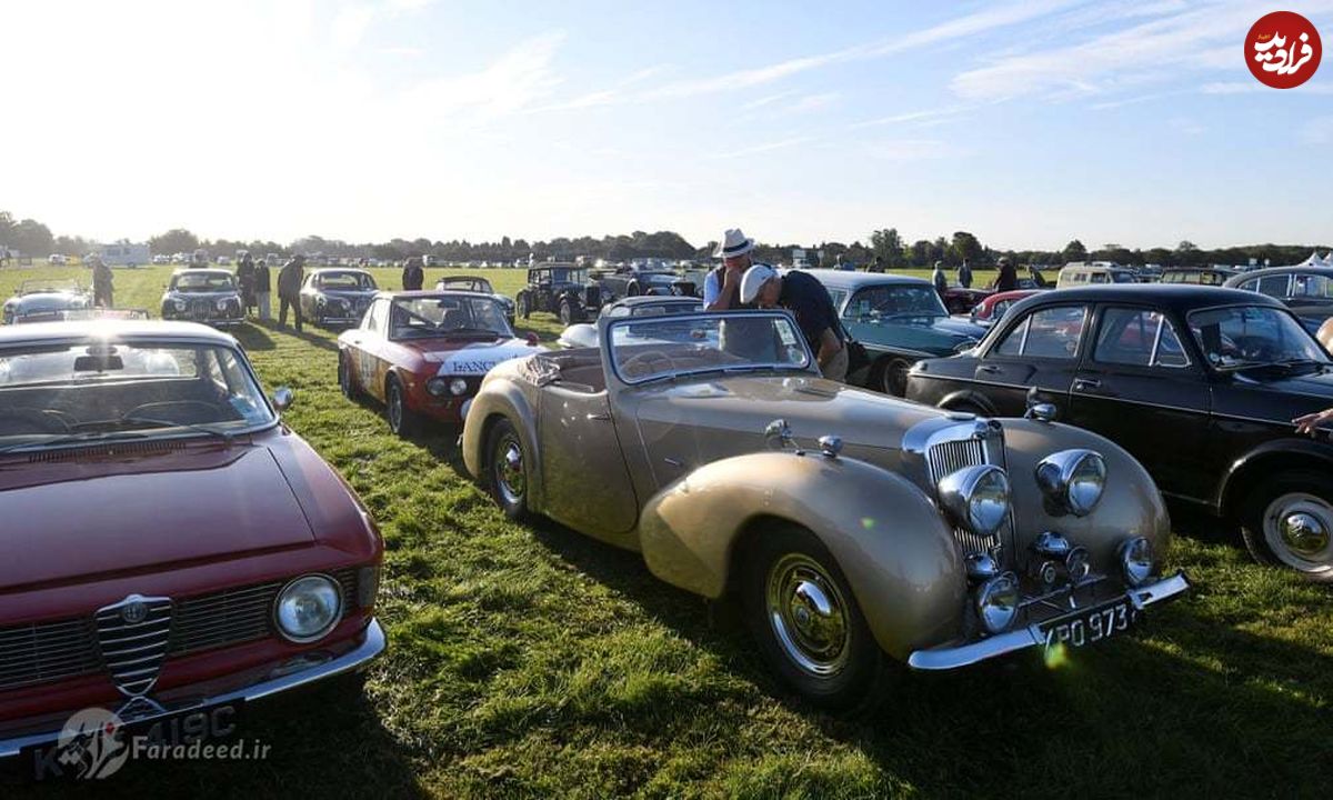 تصاویر/ جشنواره اتومبیل رانی در انگلیس