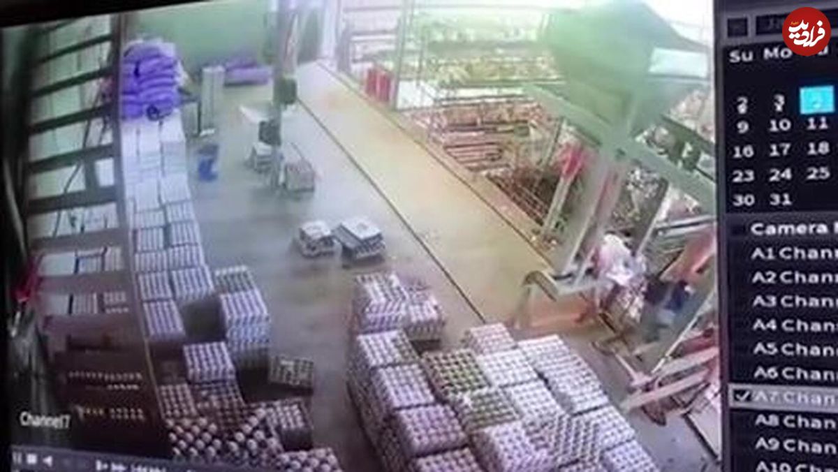 (ویدئو) یک کارگر در ژاپن، صد‌ها تخم‌مرغ را شکست