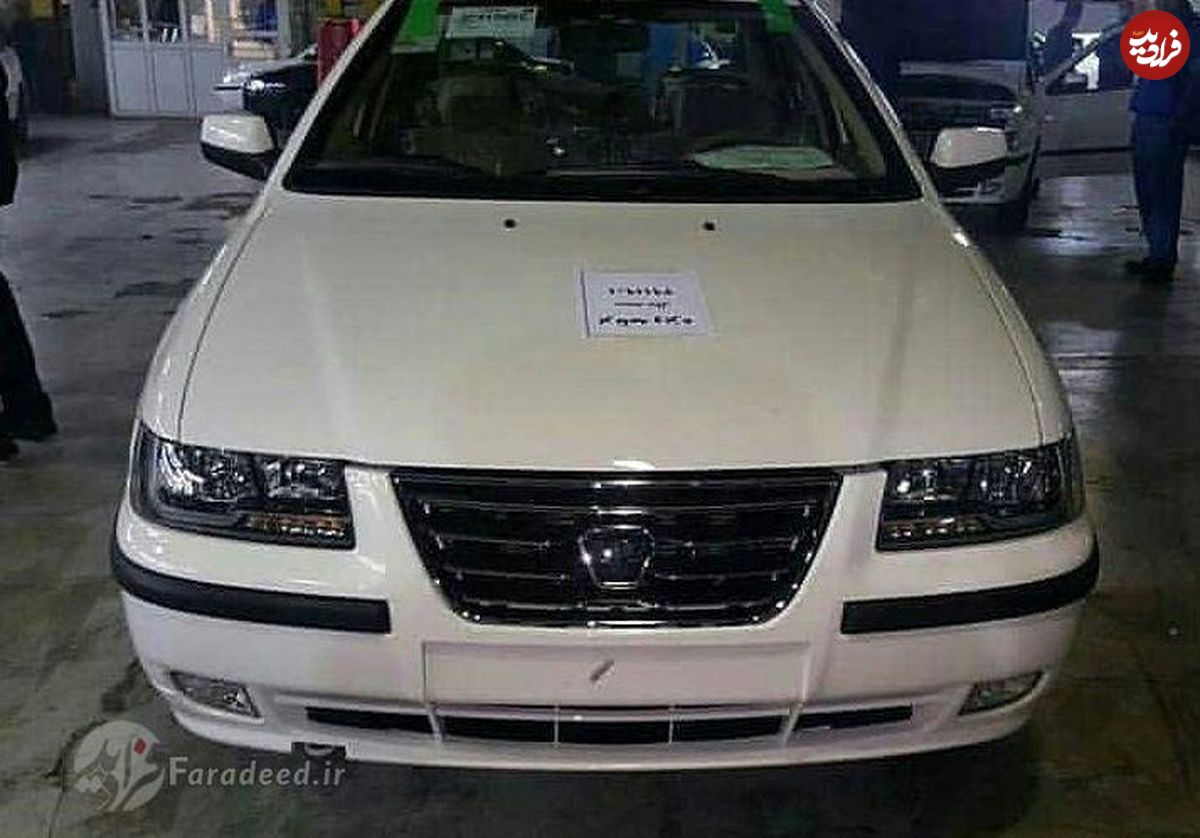سمند جدید با آرایش عجیب