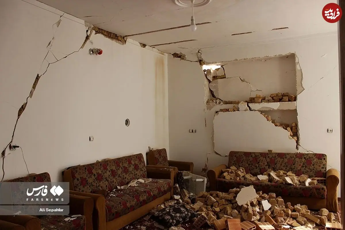 (تصاویر) زلزله ۵.۴ ریشتری در خوی