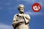 عکس| سفر زمان؛ «ابوالحسن صدیقی» در حال کار بر روی مجسمه ابن سینا؛ سال 1332