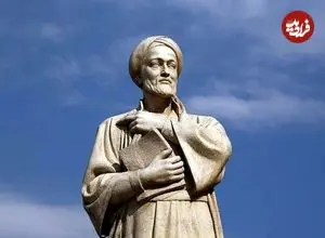 عکس| سفر زمان؛ «ابوالحسن صدیقی» در حال کار بر روی مجسمه ابن سینا؛ سال 1332