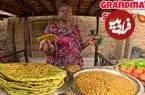 ببینید| غذای روستایی در کنیا؛ پخت نان سنتی آفریقایی با برگ کدو تنبل و تهیه عدسی