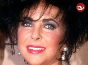 عکس| سفر در زمان؛ «الیزابت تیلور 16 ساله» با یک پرنده روی سرش در لندن؛ سال 1327