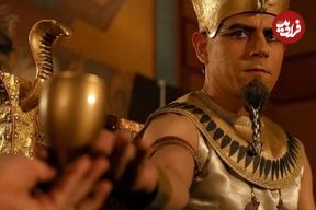 عکس| سفر در زمان؛ «نفرتیتی، آخناتون و یوزارسیف» در پشت صحنه سریال یوسف پیامبر؛ سال 85