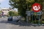 عکس؛ سفر در زمان؛ تهران سال ۱۳۴۷، خیابان پاسداران